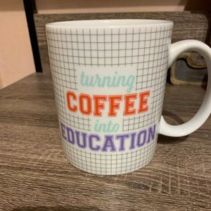 Turning Coffee into Education Giant Mug